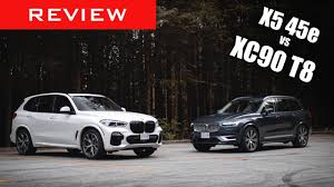 The decision by bmw to go for a bigger motor could be due to the x5's relatively big body and most of its competition having more than 400hp to play around with. Comparison 2021 Bmw X5 45e Xdrive Vs 2021 Volvo Xc90 T8 Recharge