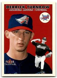 2000 Fleer Tradition Update Derrick Turnbow RC Anaheim Angels #U56