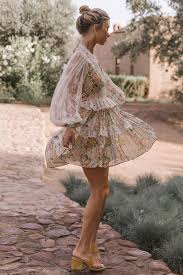 Garden Rose Mini Dress Spell Usa In 2020 Dresses Mini Dress Fashion
