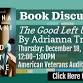 (GWD) Adult Book Discussion: The Good Left Undone event image