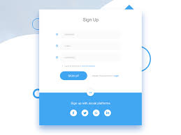 Registration Dailyui 01 Login Form Reg Page Social Auth Registration Form Registration Dailyui 01 Login Design Login Page Design Web Design