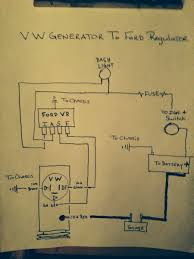 External voltage regulator wiring diagram source: Volkswagen Beetle Questions Try This Again I Have A 1974 Beetle With A Alternator With External R Cargurus