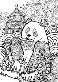 Panda coloring pages printable 01. Panda Paginas Para Colorear Disney Mandalas Para Colorear Animales Dibujos De Halloween