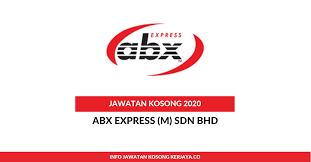 Abx express kulai express center lot 1.43 kulai hypermartket jalan anggerik 8 taman kulai utama kulaijaya 81000 johor tel: Jawatan Kosong Terkini Abx Express M Sdn Bhd Kerja Kosong Kerajaan Swasta