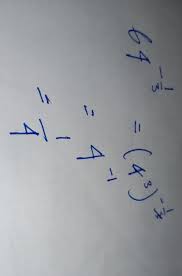 Kalian tidak berpikir hasilnya selain ini bukan ? Hasil Dari 64 Pangkat Min 1 Per 3 Adalah Brainly Co Id