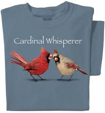 Cardinal Whisperer T Shirt Funny Bird Tee Funny Birds Bird Coasters Bird Gifts
