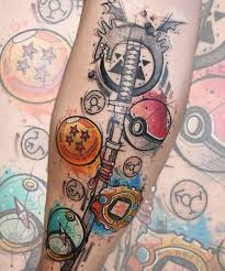 Alex Christian Best Friends On Instagram All Around Awesome Anime Video Game Tattoo By Viniciusfmenoli Gaming Tattoo Anime Tattoos Nerd Tattoo