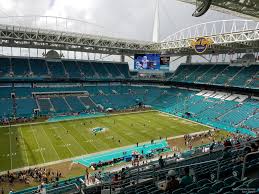 Hard Rock Stadium Section 321 Miami Dolphins