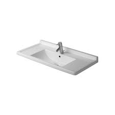 Product title better homes & gardens 24.5 inch single sink farmhouse bathroom vanity with top, assembly required average rating: Duravit 0304800000 Starck 3 34 Ceramic Vanity Build Com
