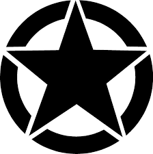 Army Star Premium Vinyl Decal Photo Logo Design Vinyl Decals Vinyl