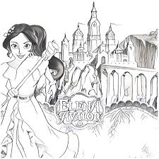 There are a lot of coloring pages for kids on our website my coloring pages, for example: Coloring Page Elena Of Avalor 10