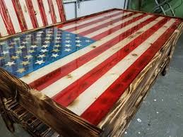 American Flag Coffee Table American Flag Wood Wood Diy Woodworking