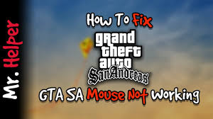 After setup 100% complete, double. How To Fix Gta San Andreas Mouse Not Working Mr Helper