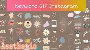 In this video i share secret gif or sticker keywords on instagram to make your story more aesthetic and cute. Keyword Gif Instagram Aesthetic Kata Kunci Gif Ig Youtube
