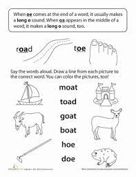 Use these free worksheets to print, game makers, and programs for teachers to. Sounding It Out Oe And Oa Vowel Pairs Worksheet Education Com
