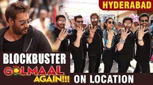 Blockbuster Golmaal Again On Location In Hyderabad Youtube «the golmaal squad is back with new members added into the family, get ready for an extra dose of…» blockbuster golmaal again on location in hyderabad