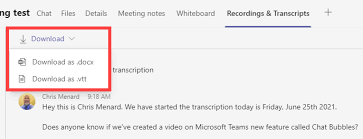 New 'dynamic view' feature will automatically improve the visibility of shared content during a microsoft teams meeting. Teams Live Transcription In Teams Meeting 2021 New Feature Chris Menard Training
