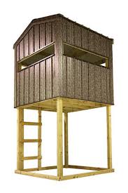 The deer stand has a sturdy frame, as it is made from 2x4s and 3/4″ plywood. 6 X 6 Elevated Hunting Blind Material List At Menards