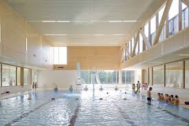 Multifunctional Swimming Pool Complex De Geusselt Slangen Koenis Architects Swimming Pool Architecture Swimming Pools Dream Pool Indoor
