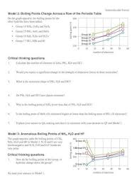 There can be many types of intermolecular forces (notice: Chem11901 3 Worksheet 7 Intermolecular Forces Information Worksheet 7 Intermolecular Forces Information There Are 3 Important Intermolecular Forces Which May Be Present
