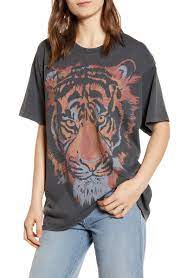 Wrangler Tiger Graphic Oversize Tee Nordstrom