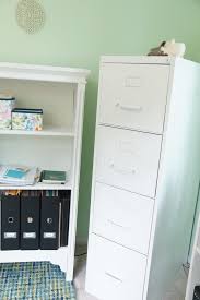 Painting a metal file cabinet with chalk paint. File Cabinet Painting Ideas Painting Inspired