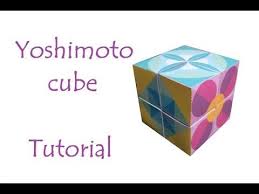 Yoshimoto Cube Tutorial Dutchpapergirl Origami Toys Origami Cube Cube