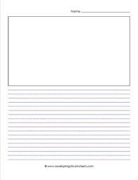 primary lined paper portrait 1 2 tall lines a wellspring
