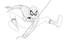 Are there any coloring pages for spiderman ps4? Spider Man Superhero Coloring Pages