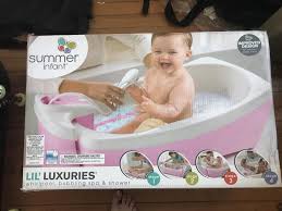 Summer infant newborn to toddler bath center & shower product video. Best Summer Infant Lil Luxuries Baby Bathtub For Sale In Waupun Wisconsin For 2021