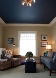 Using the same wall paint color for these types of ceilings can help simplify the shape of the entire room youre painting. Inform Inspire Interiors Ballard Bungalow Before After Blue Bedroom Decor Living Room Colors Colored Ceiling