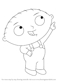 The pattern is 12 pages long filled with lots of colourful photographs for guidance. Learn How To Draw Stewie Griffin From Family Guy Family Guy Step By Step Drawing Tutorials