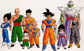 The main characters of dragon ball z. List Of Dragon Ball Characters Wikipedia