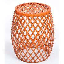 Outdoor Metal Garden Stool Wayfair