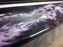He used our premium epoxy for the countertops and an assortment of colors Pin On Resin Art