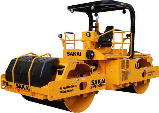 Sakai SW850ND-II-OSC/VIBE Smooth Drum Roller