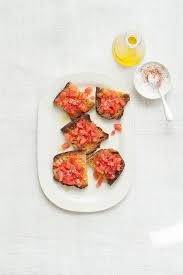 Provence Style Tapas With Olive Oil And Fresh Tomatoes Recipe Gourmet Food Plating Tapas Cooking Inspiration