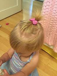 5 Easy Hairstyles For Little Girls Who Don T Have A Lot Of Hair Toddler Hairstyles Girl Fine Hair Toddler Girl Haircut Baby Haircut