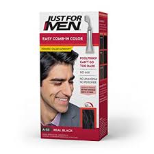 That's why it's best to cut through the clutter and get the facts you need to know your way around a box of hair color for men. Amazon Com Just For Men Easy Comb In Color Formerly Autostop Gray Hair Coloring For Men With Comb Applicator Included Easy No Mix Application Real Black A 55 Packaging May Vary Beauty