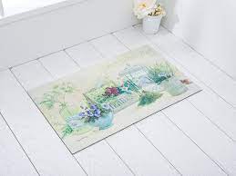English home en beğenilen koleksiyonlar burada! Vintage Garden Baskili Kapi Onu Paspasi 45x75 Cm Bej English Home