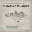 How to Draw a Floating Island on Your Fantasy Maps — Map Effects
