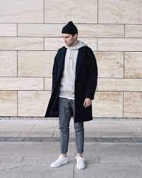 6 Simple Winter Street Style Looks For Guys Who Love To Wear Basics Minimalist Fashion Men Mens Winter Fashion Mens Street Style