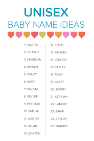 Choosing a baby name can be a difficult decision. The 26 Hottest Unisex Baby Names Are Unisex Baby Names Baby Names Baby Name List