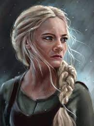 Ciri Poster Freya Allan the Witcher Art - Etsy Norway