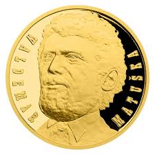 Waldemar matuška se narodil 2. Gold One Ounce Medal Waldemar Matuska Proof Czech Mint