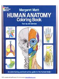 Download Anatomy Coloring Book Dover Adobe Systems Computer File Formats
