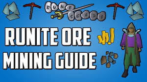 Old School Runescape In Depth Runite Ore Mining Guide