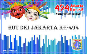 Daerah khusus ibukota jakarta atau yang sering kita sebut dki jakarta adalah ibu kota negara dan untuk area, jakarta memiliki luas 7.659,02² km², dengan luas daratan 661,52 km², luas perairan. Twibbon Hut Dki Jakarta 2021 Buat Dan Dwonload Disini Gratis