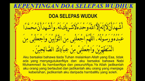 Ingin mengetahui doa mau wudhu dan doa sesudah wudhu yang benar? Doa Selepas Wuduk Sangat Bermanfaat Youtube