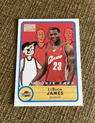 We did not find results for: 2003 Topps Bazooka Joe Rc Lebron James Rookie Card 276 Cavaliers La Lakers